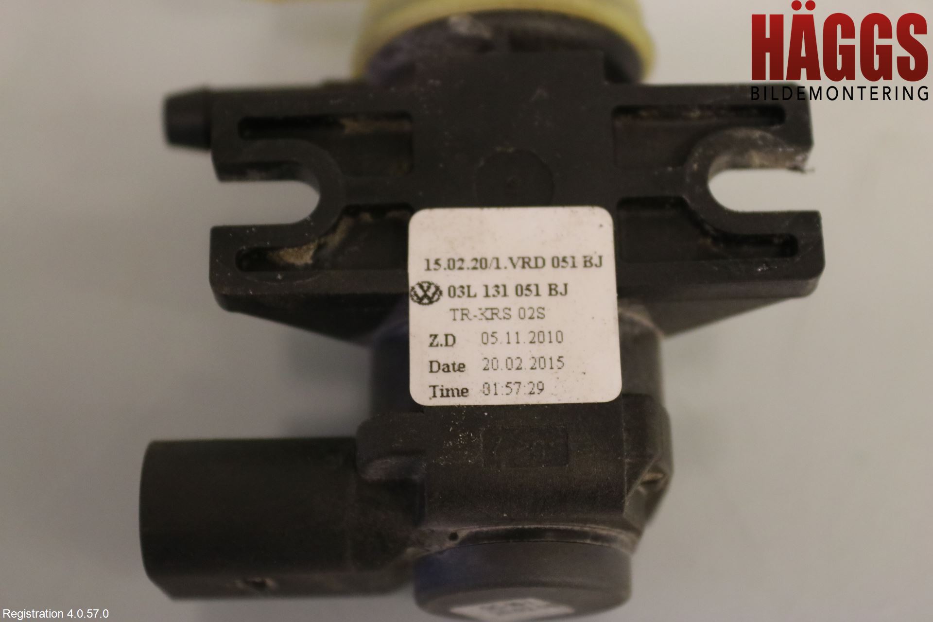 Skoda YETI Vakuumventil