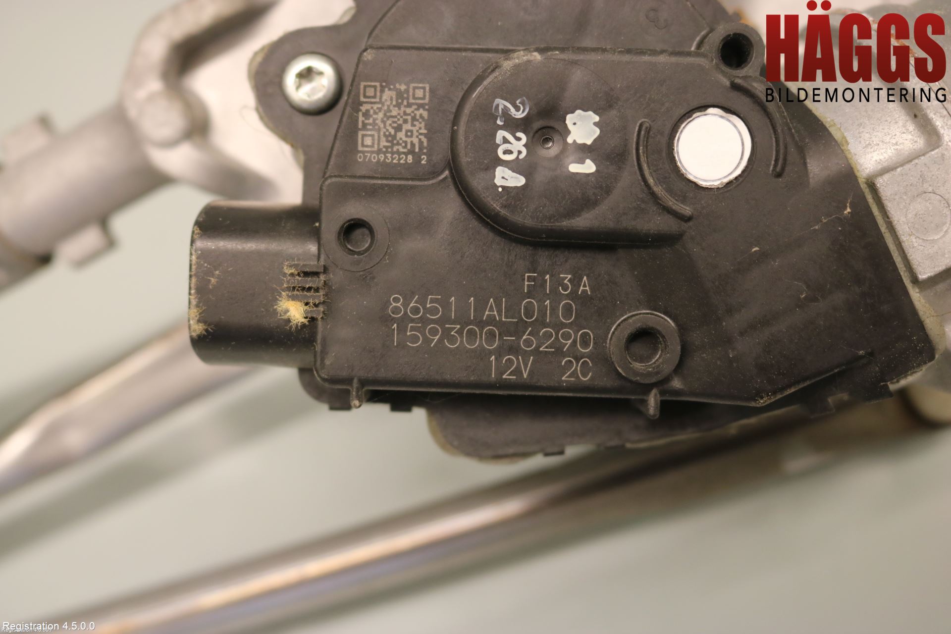 Subaru OUTBACK 15-20 Torkarmotor Vindruta