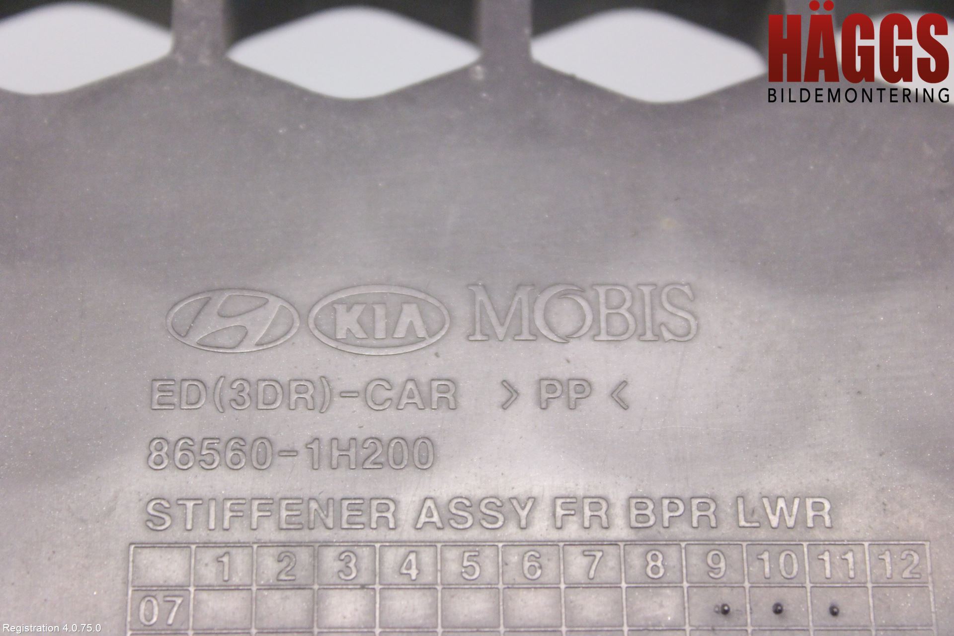 Kia CEED 06-12 Stötfångarbalk Fram