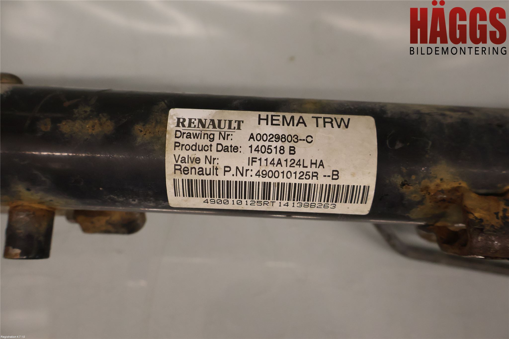 Dacia DUSTER 10-17 Styrväxel Servo -Snäcka