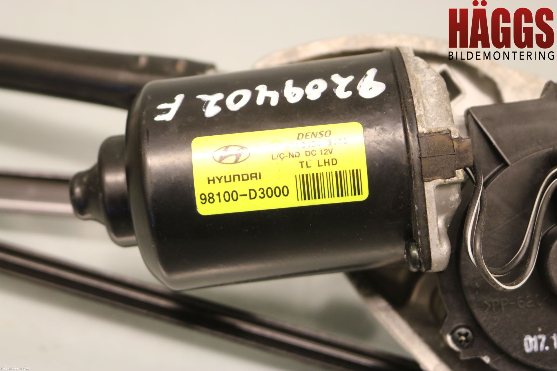 Hyundai TUCSON 05- Torkarmotor Vindruta