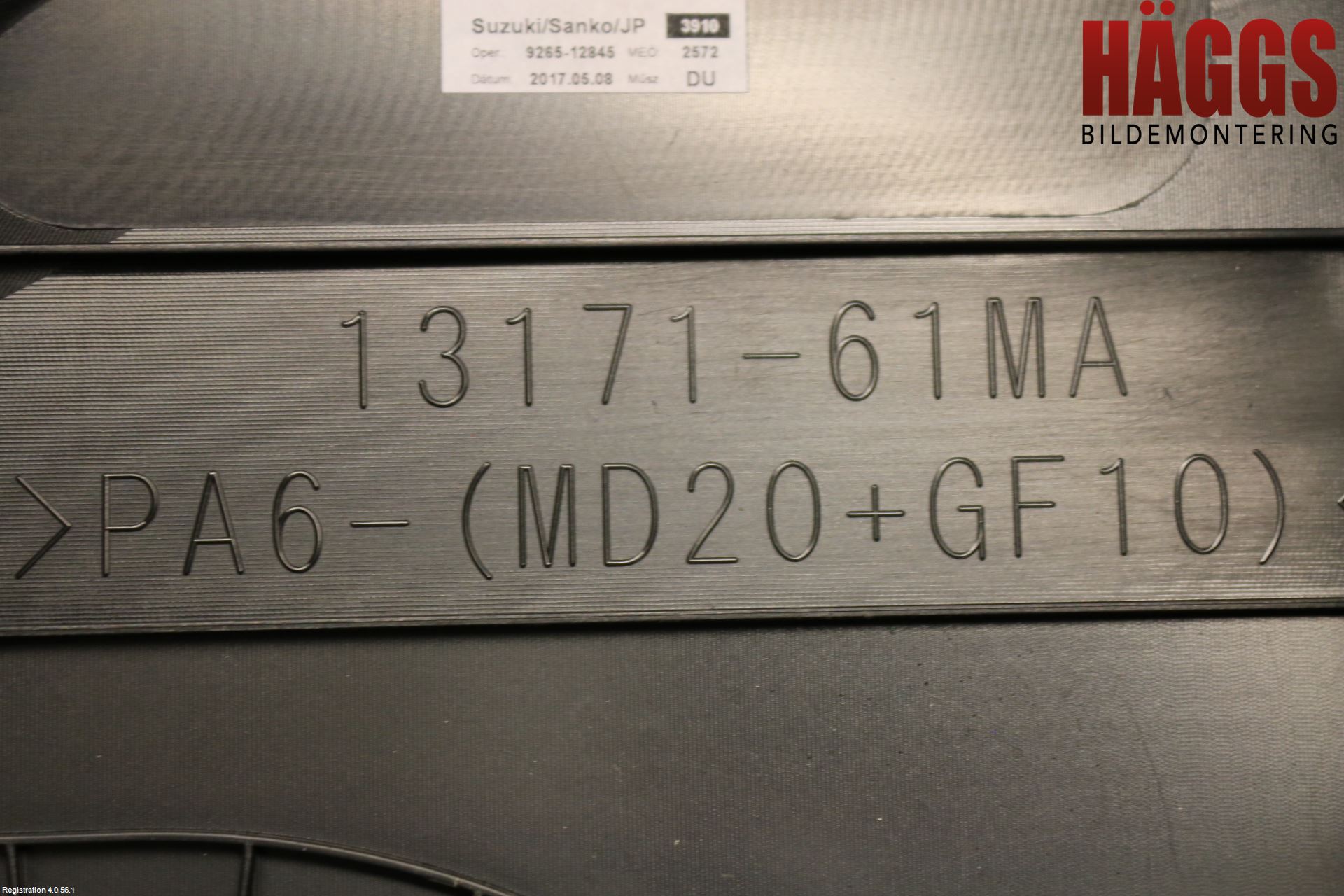 Suzuki VITARA 15- Motorkåpa