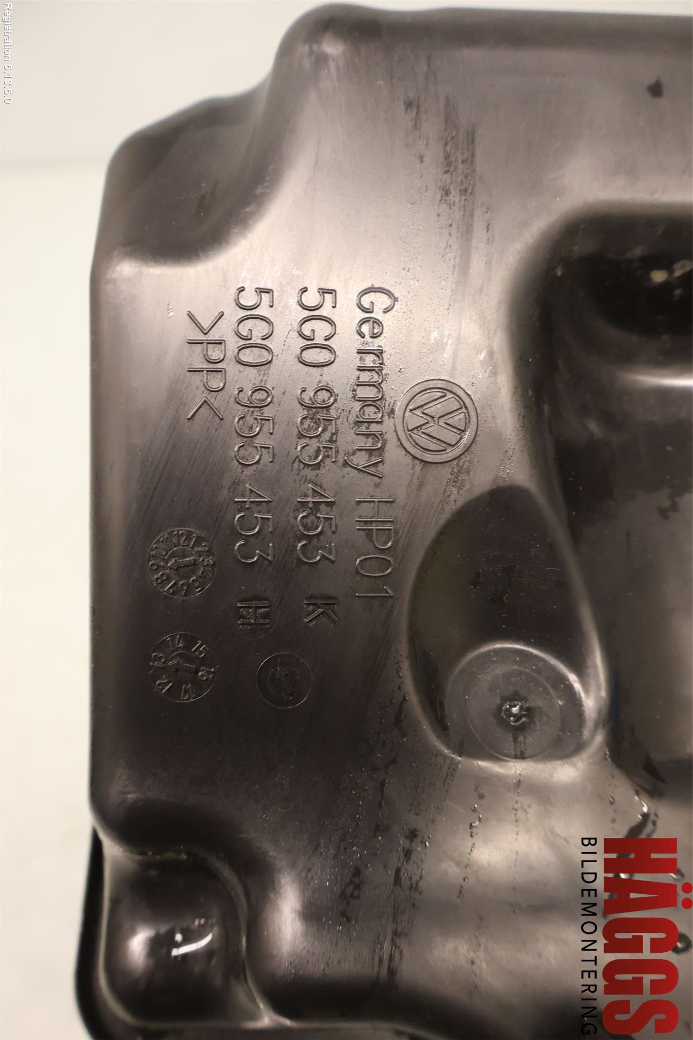 Volkswagen VW GOLF / E-GOLF VII 13-20 Spolartank Vindruta-Strål