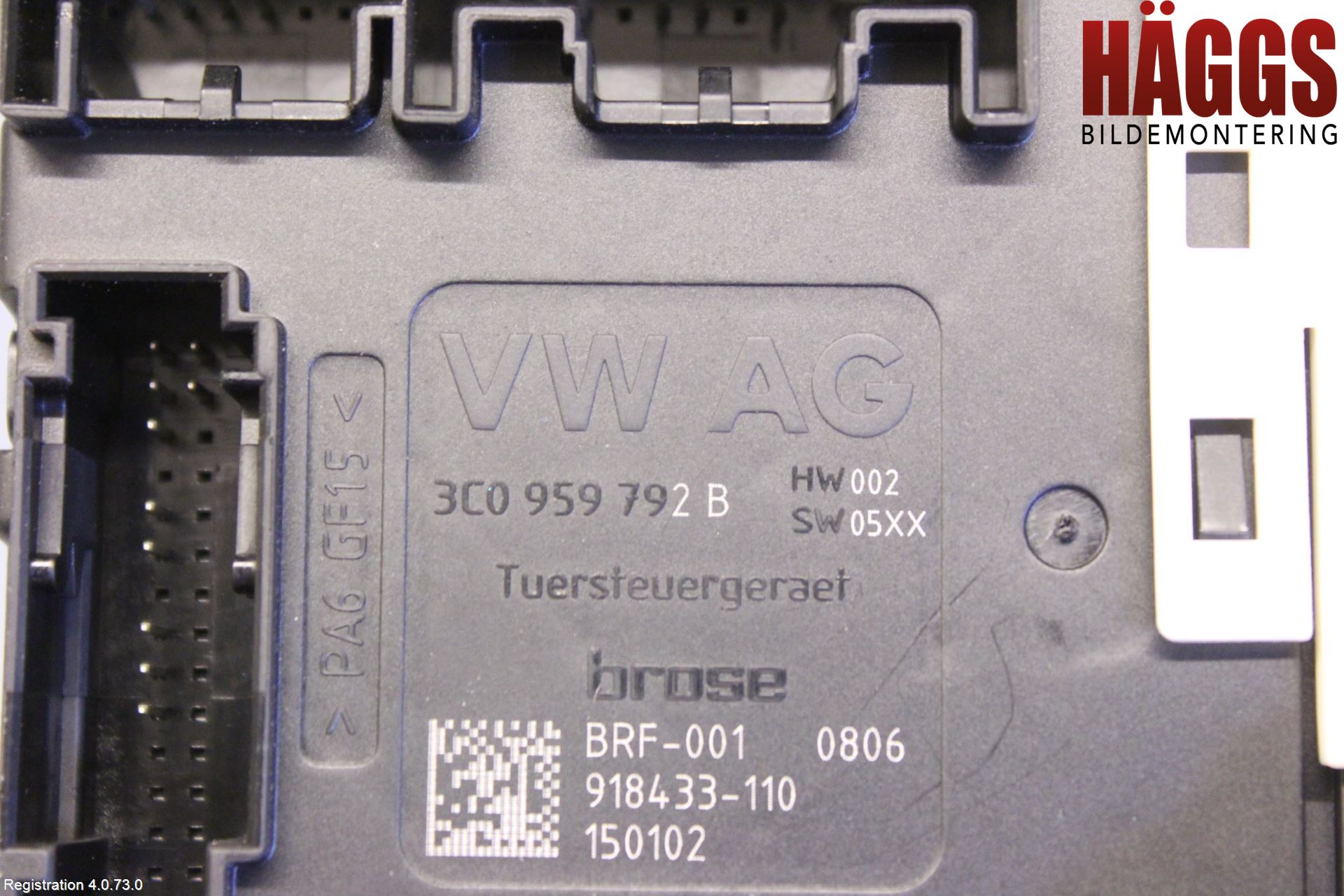 Volkswagen VW TIGUAN 07-16 Fönsterhissmotor