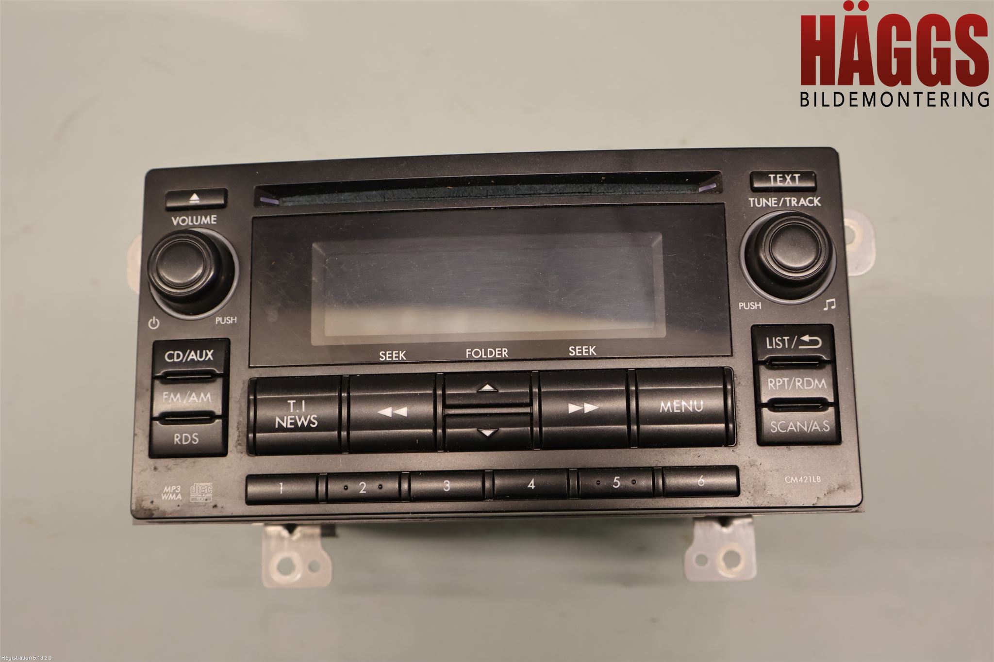Subaru XV 12-17 Cd Radio - Multimediapanel