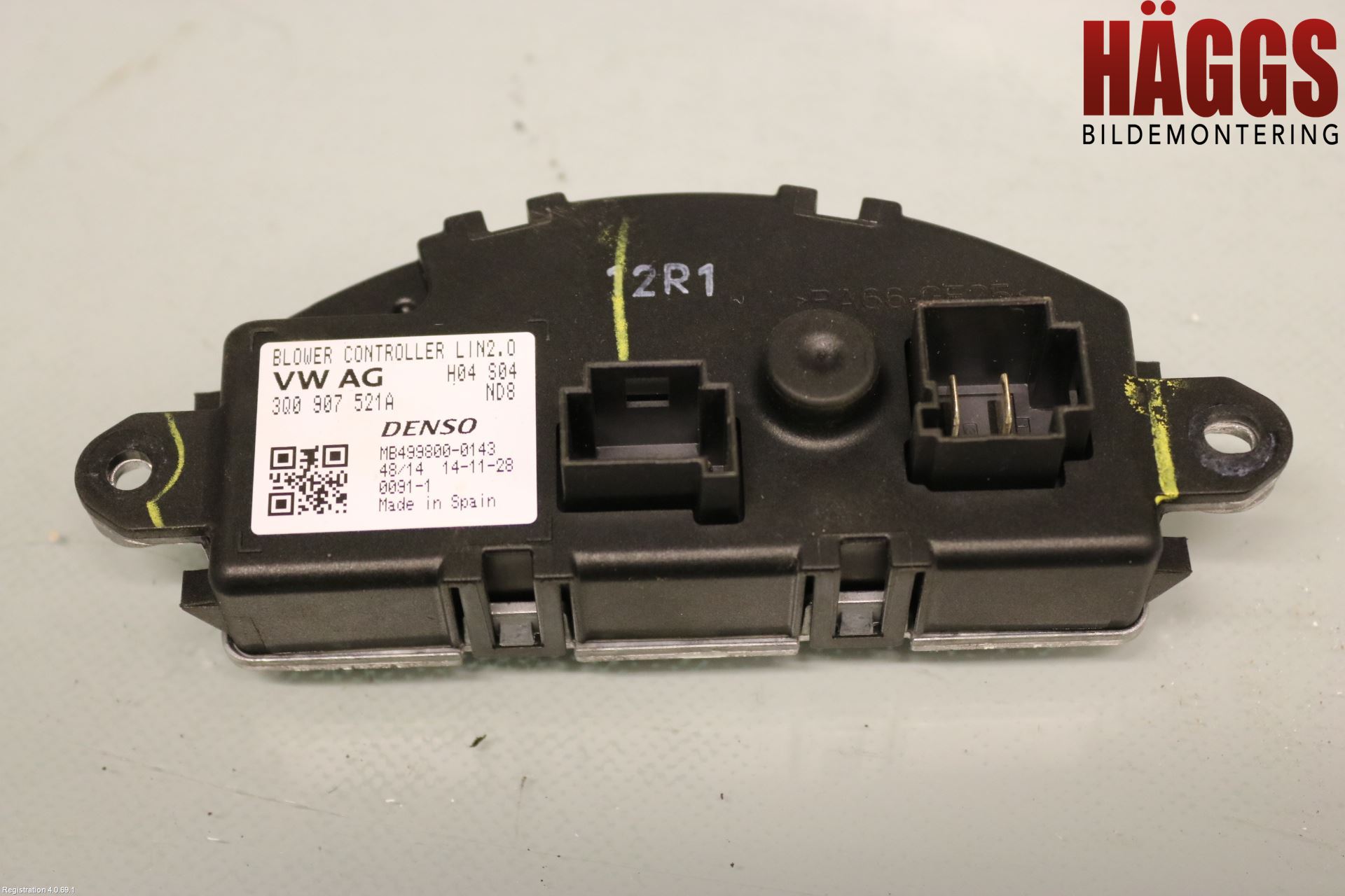 Volkswagen VW PASSAT 15-19 Värmefläktsmotstånd