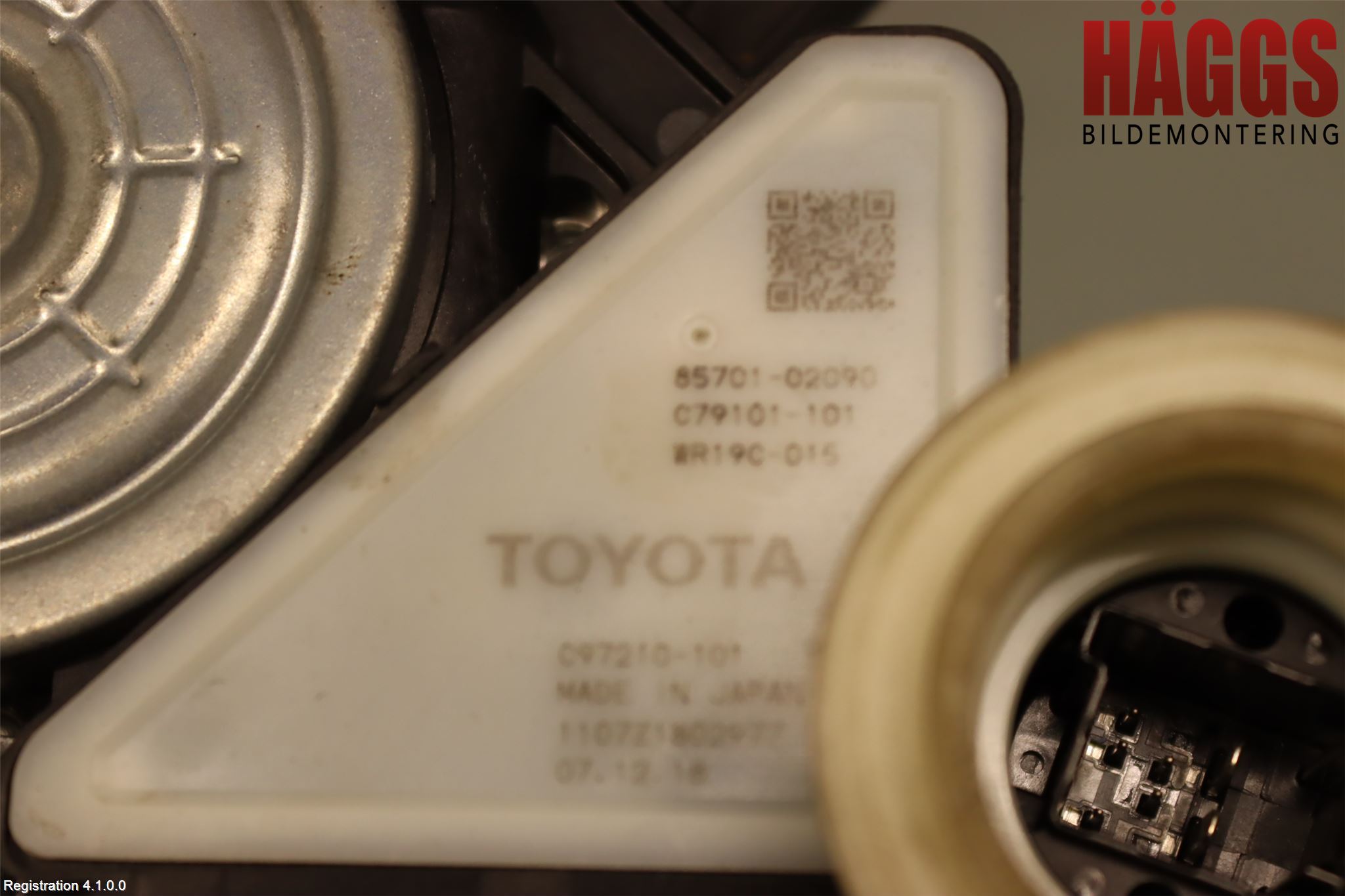Toyota COROLLA 19- Fönsterhiss El Kompl