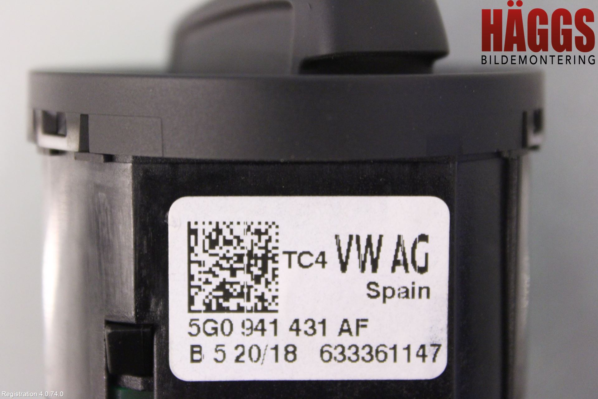 Seat LEON 13-20 Strömställare Ljus