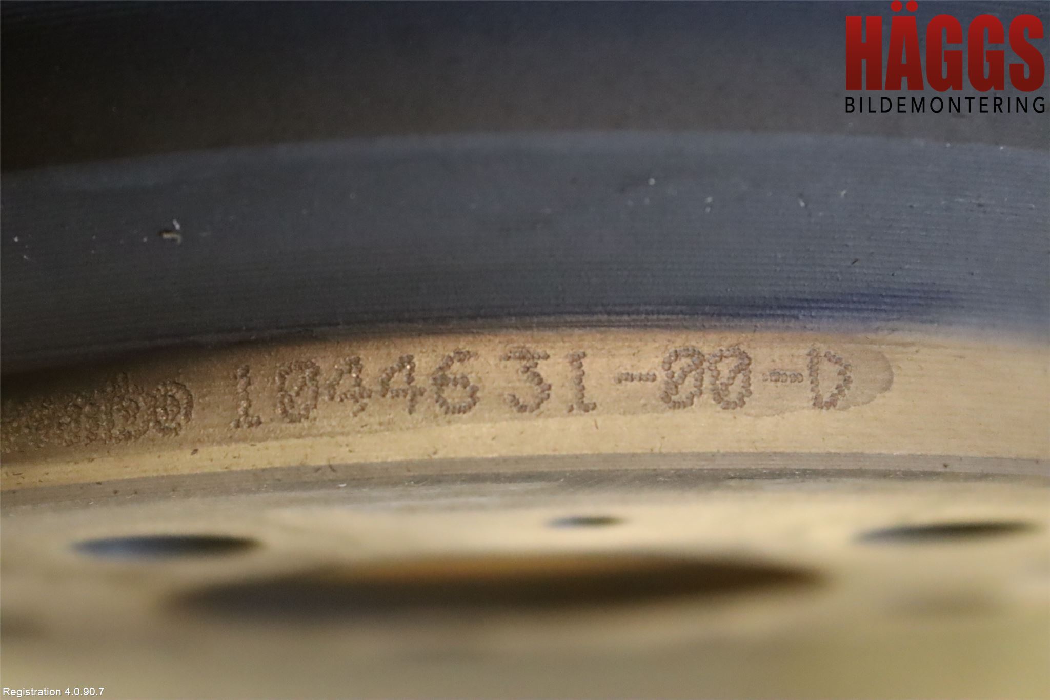 Tesla MODEL 3 17- Bromsskiva Bak