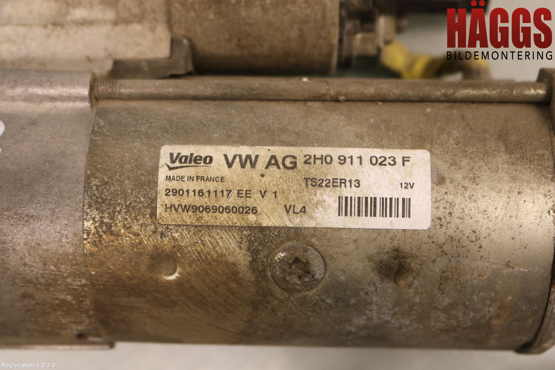 Volkswagen VW CRAFTER 06-16 Startmotor Diesel