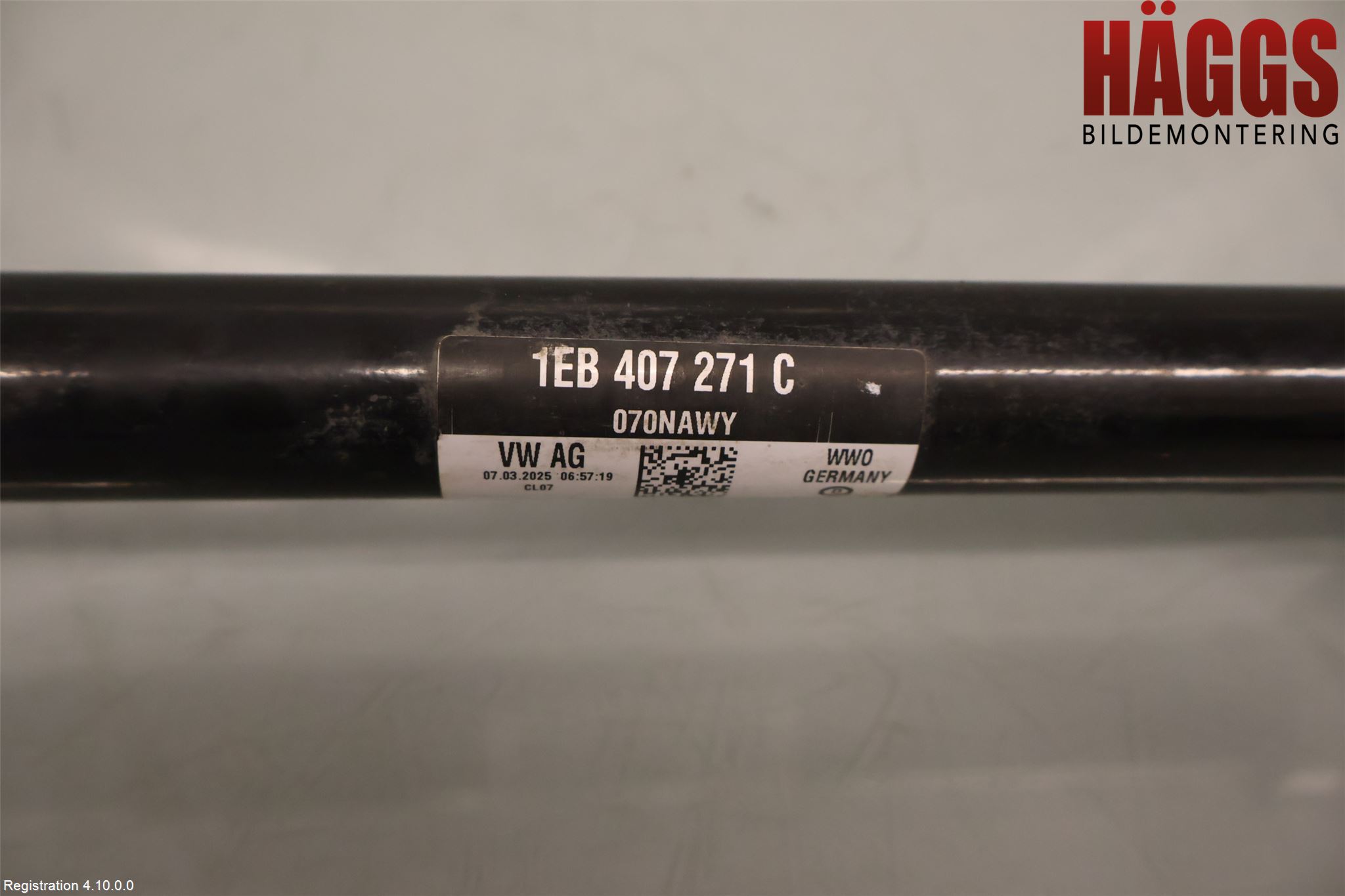 Skoda ENYAQ iV 21- Drivaxel Fram Vänster