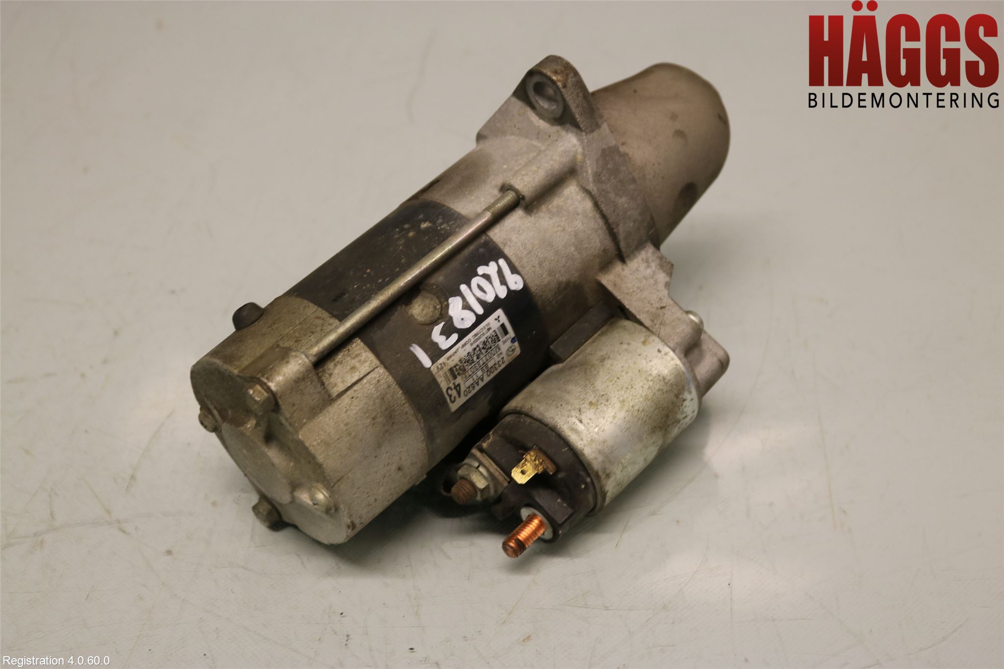 Subaru FORESTER SH  08-13 Startmotor Diesel