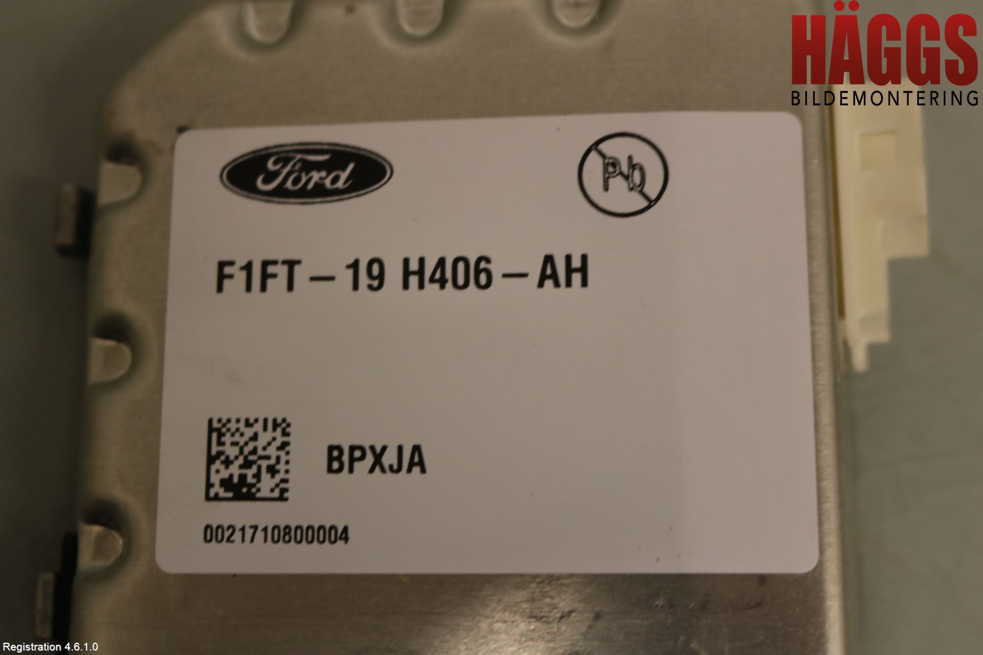 Ford KUGA 17-19 Parkeringshjälp Kamera