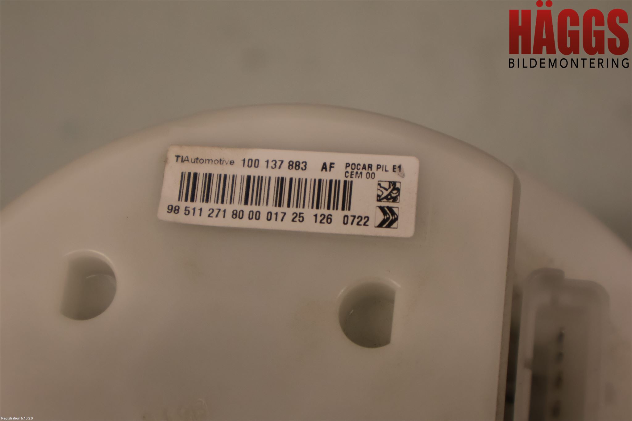 Peugeot 2008/E-2008 20- Bränslepump El