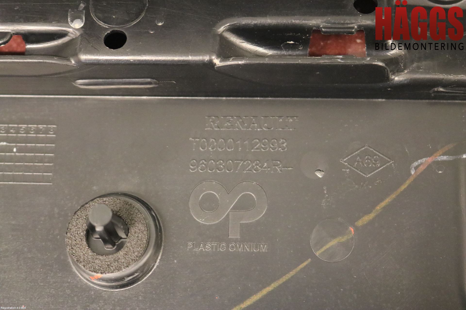 Renault CLIO IV 12-16 Spoiler Baklucka