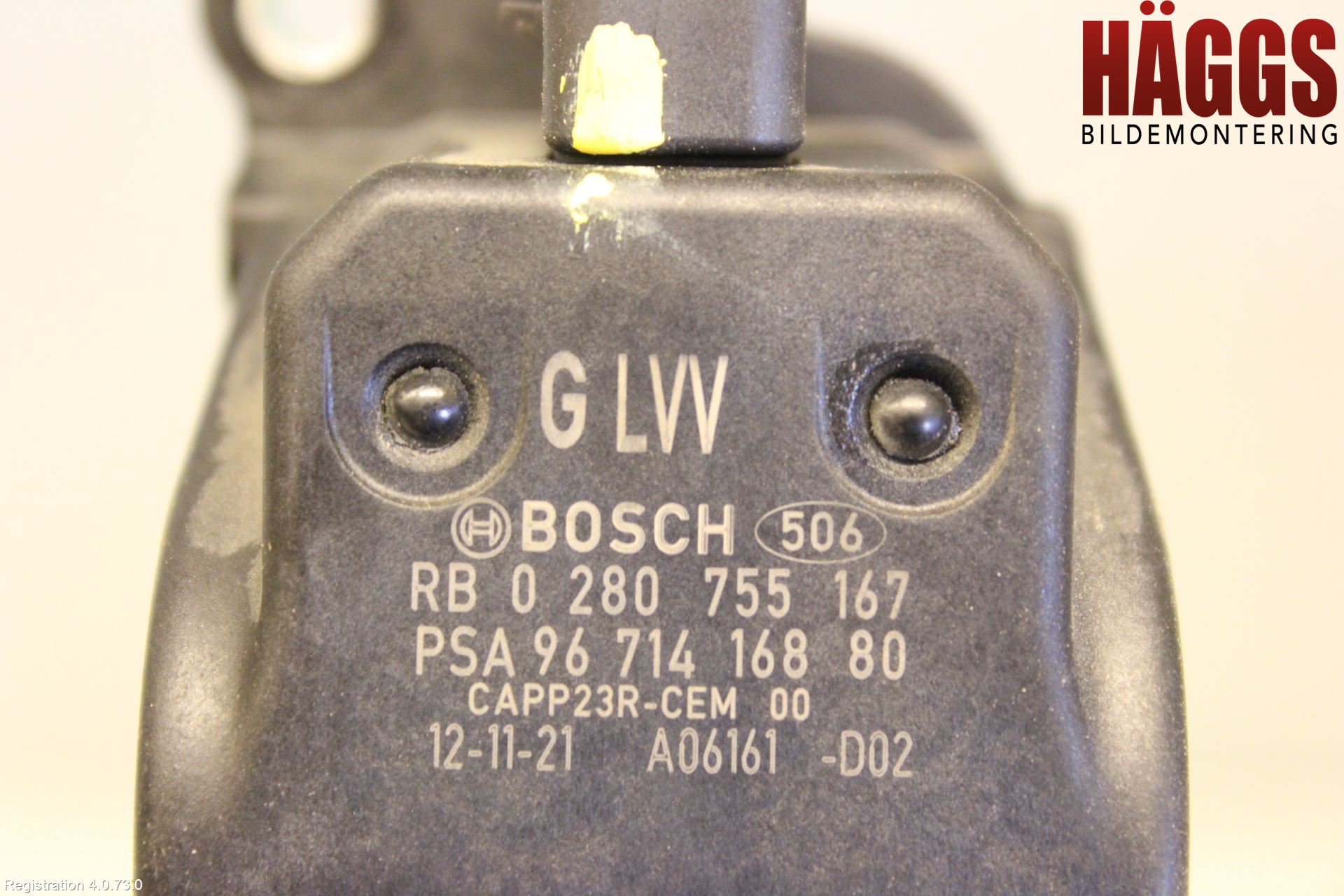 Peugeot 3008 09-16 Gaspedal