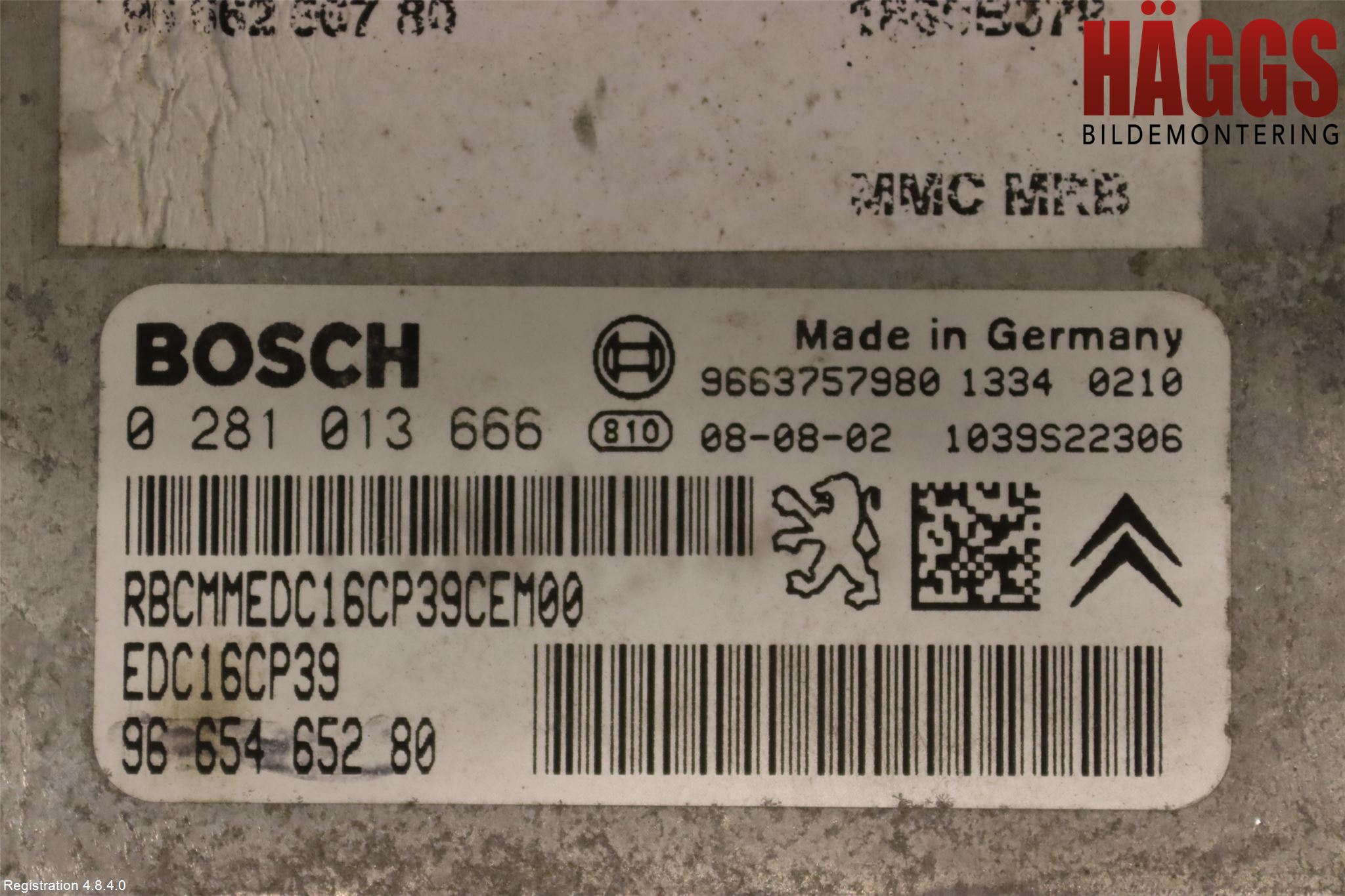 Mitsubishi OUTLANDER 07-12 Styrenhet Inspump Diesel