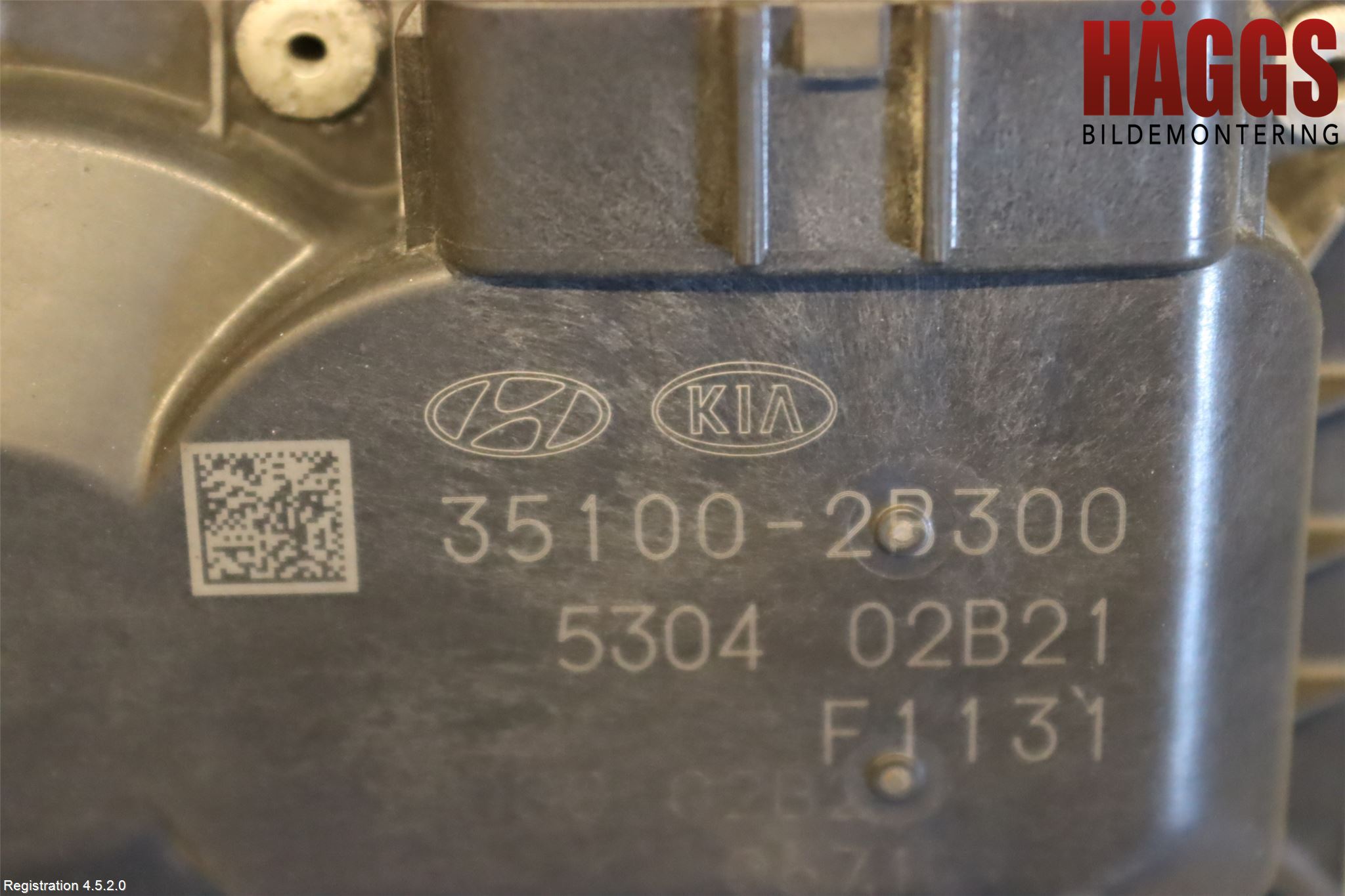 Kia SOUL 09- Injspjällhus