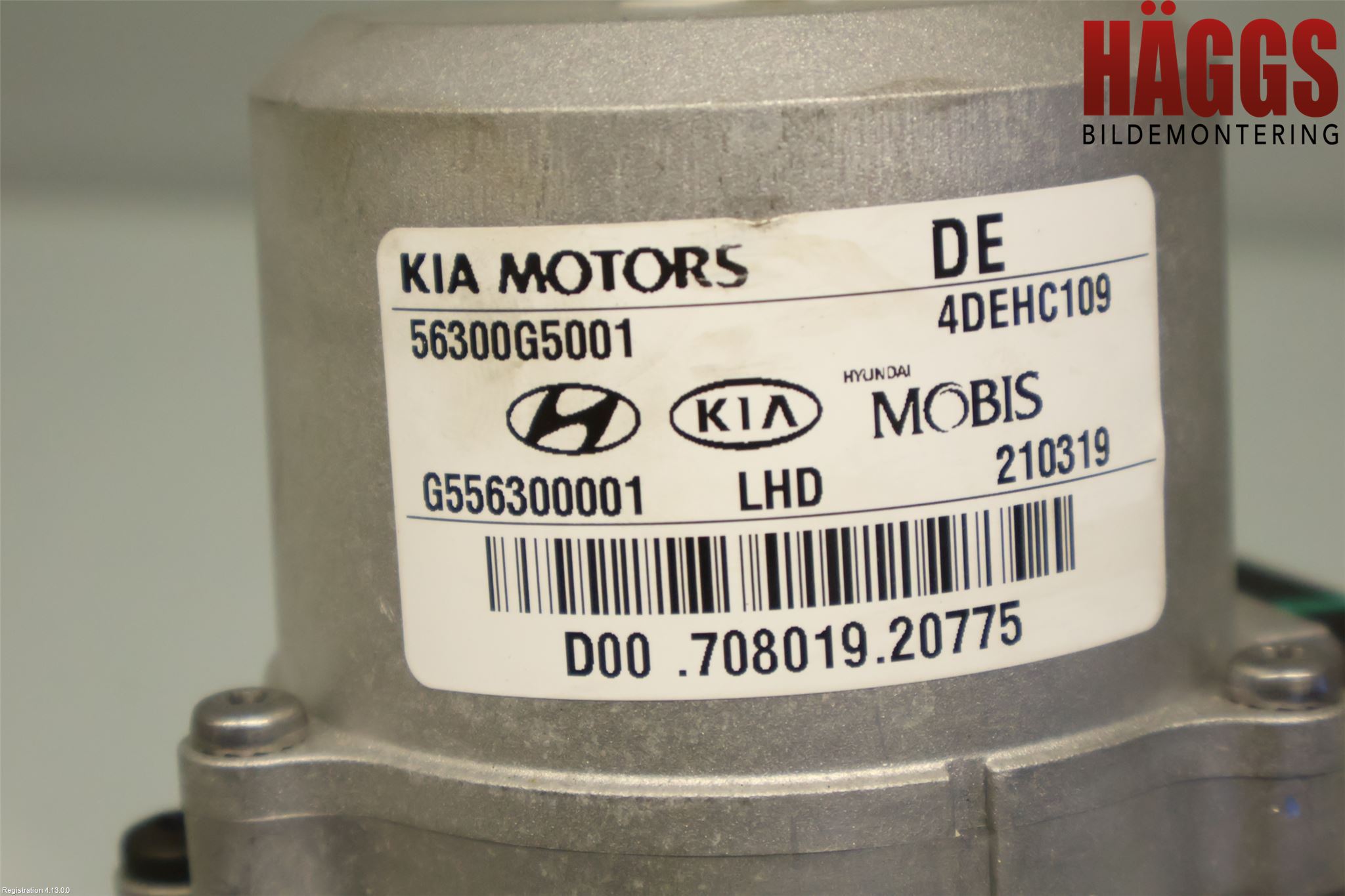 Kia NIRO (DE) 17-22 Rattaxelagg Med Inb Servo
