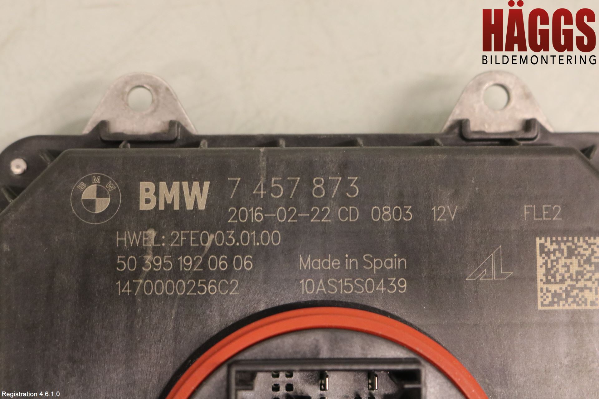BMW 3 GT F34 13-19 Styrenhet Strålkastare