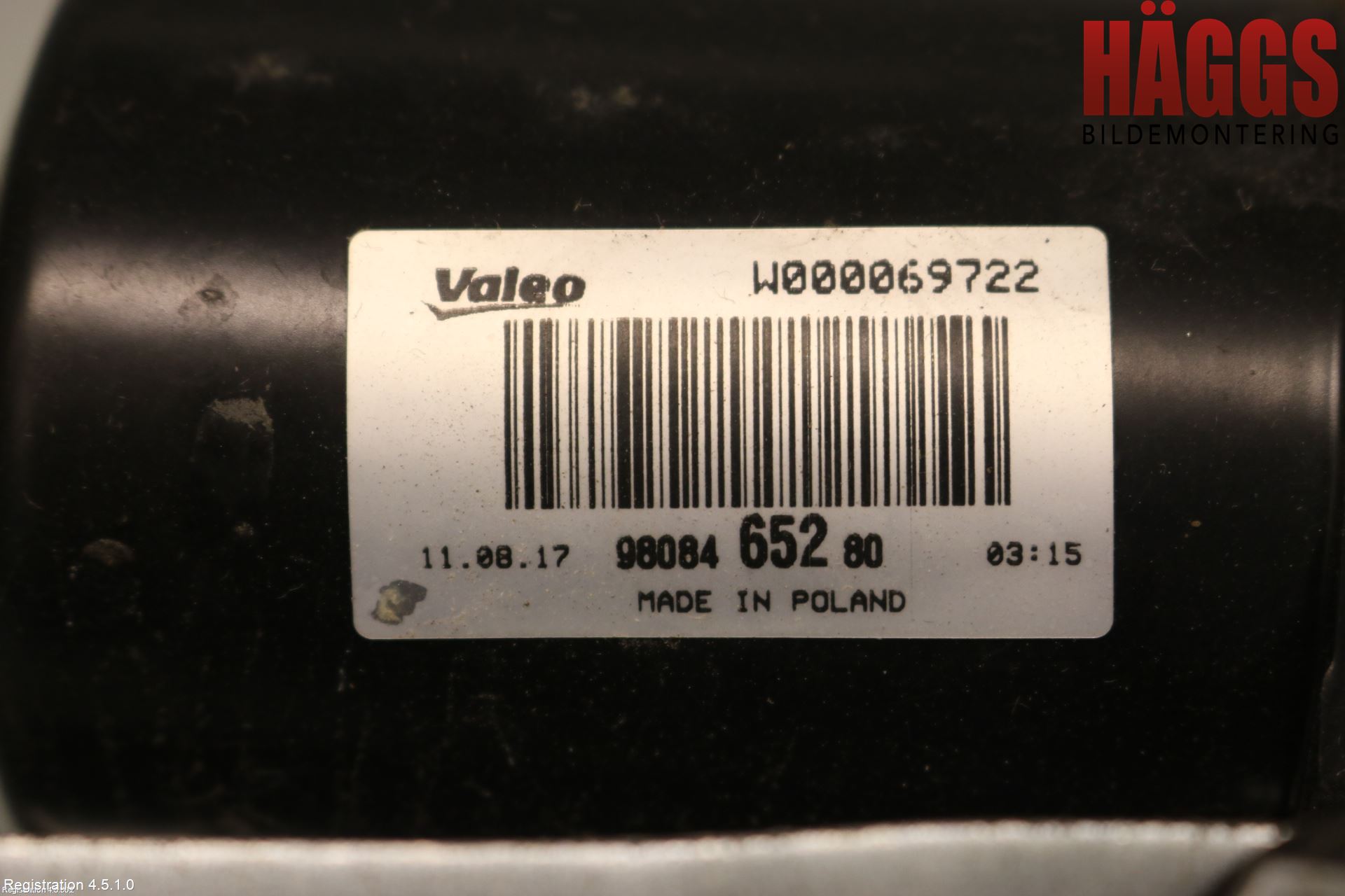 Peugeot EXPERT/E-EXPERT 17- Torkarmotor Vindruta