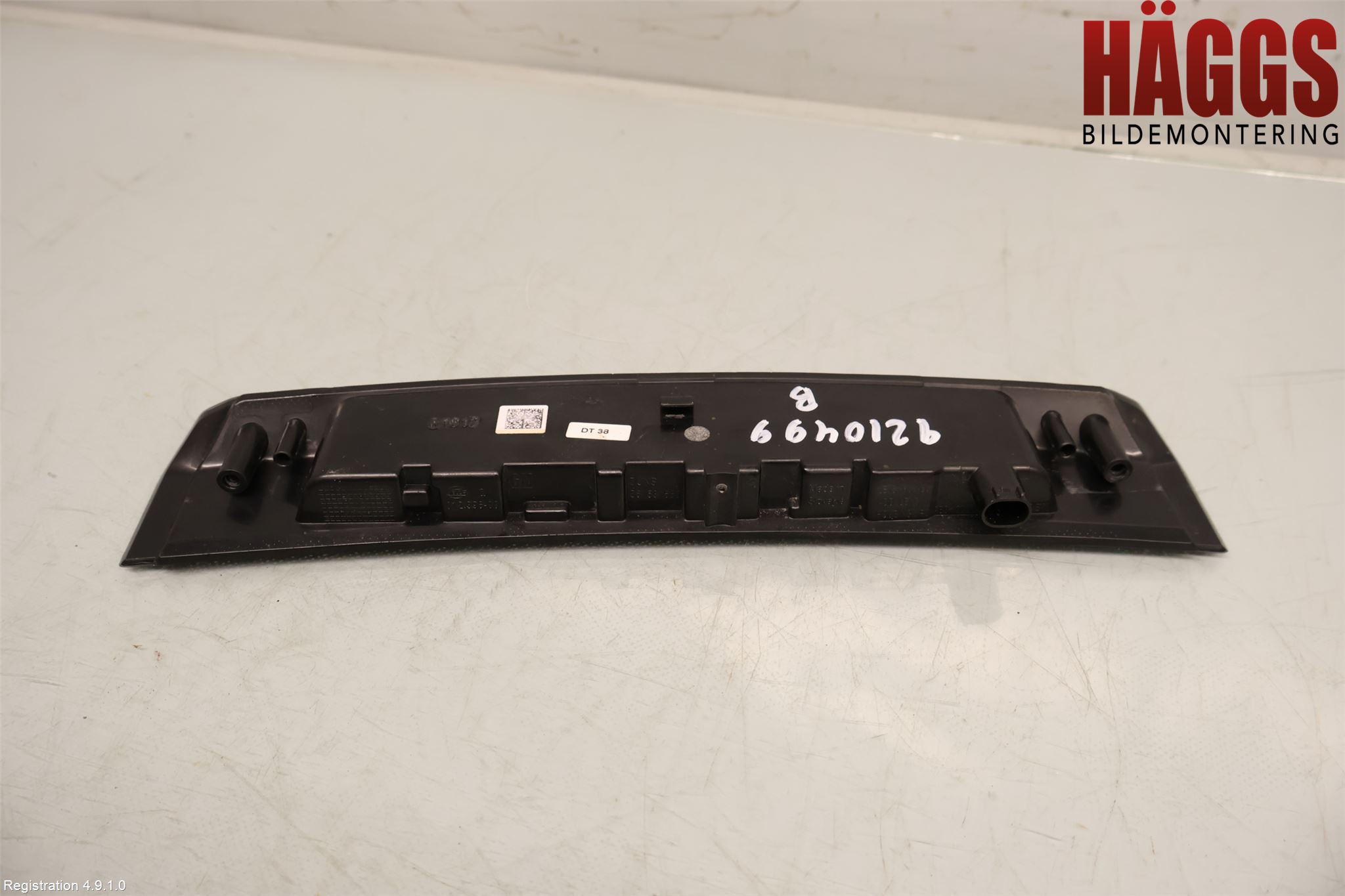 Opel ASTRA K 16-22 Bromsljus Bakruta