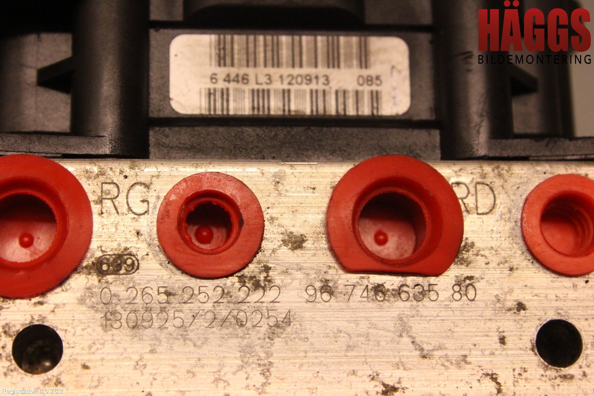 Citroen BERLINGO 08-18 Abs Hydraulaggregat