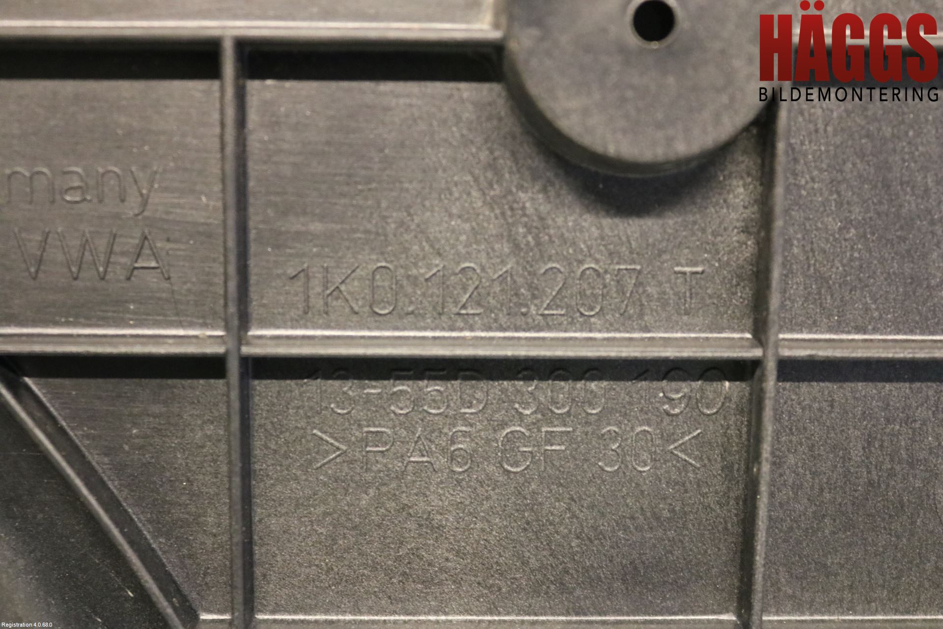 Audi A3/S3 05-13 Kylfläktkåpa