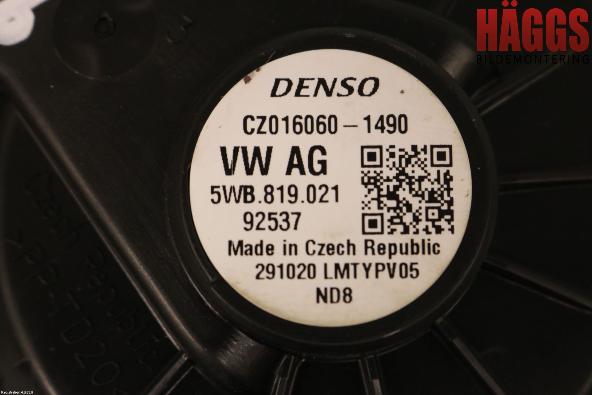 Volkswagen VW PASSAT 20-24 Ac Värmefläkt