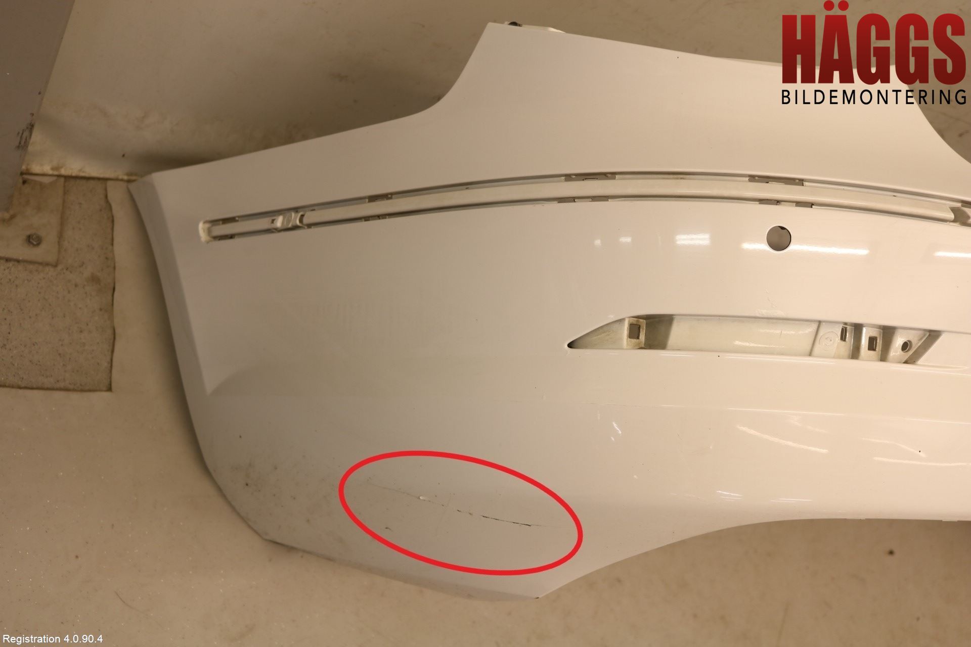 Volkswagen VW PASSAT CC 08-16 Stötfångarbeklädnad Bak