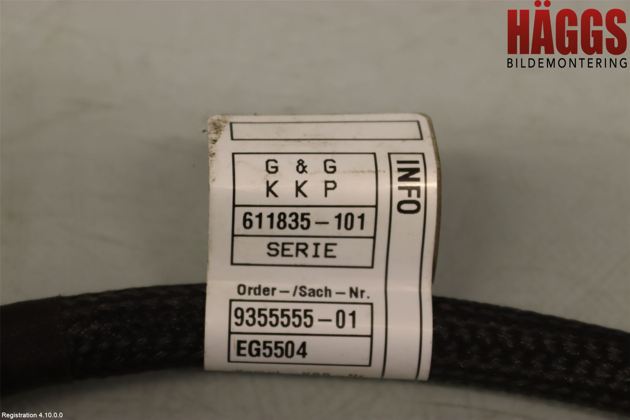BMW 5 G30/G31/F90 17-23 Batterikabel