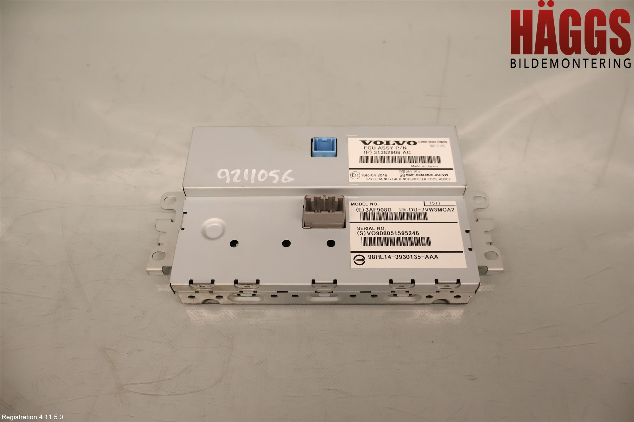 Volvo V40 12-19 Multifunktionsdisplay