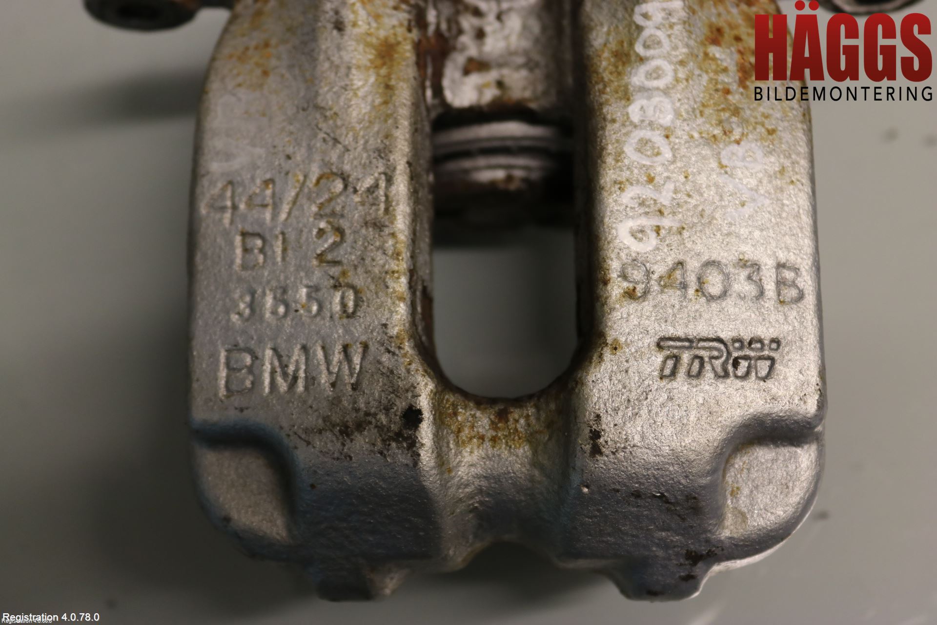 BMW 5 F10/F11/F18 09-17 Bromsok Bak Vänster