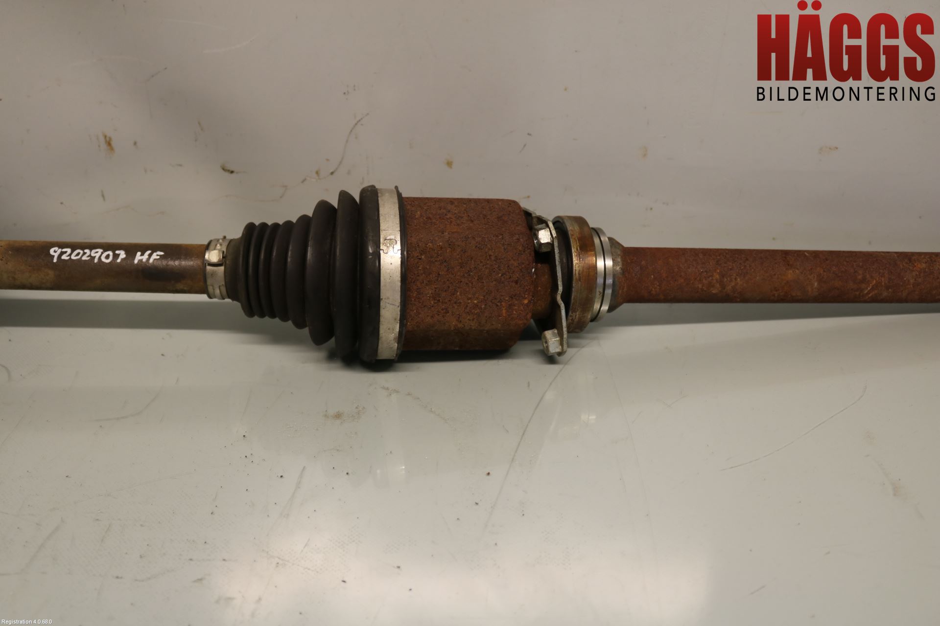 Fiat 500X 15- Drivaxel Fram Höger