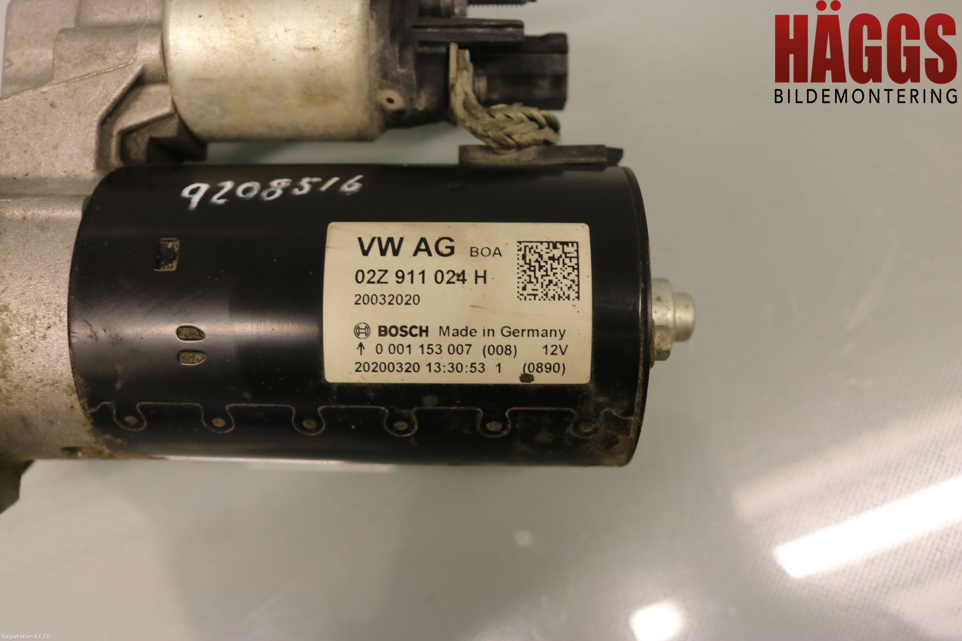 Volkswagen VW CADDY 16-20 Startmotor Diesel