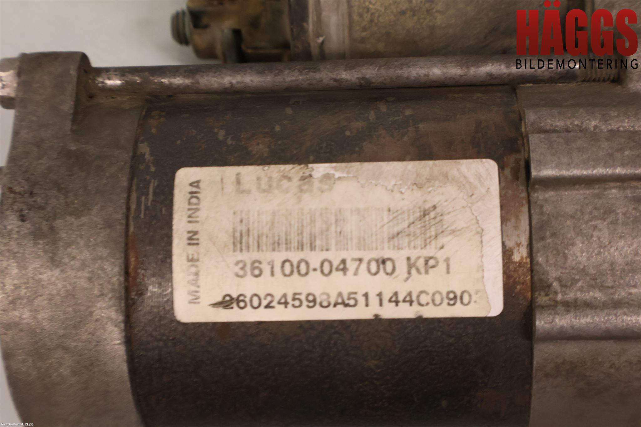 Hyundai i10 BA 14-16 Startmotor