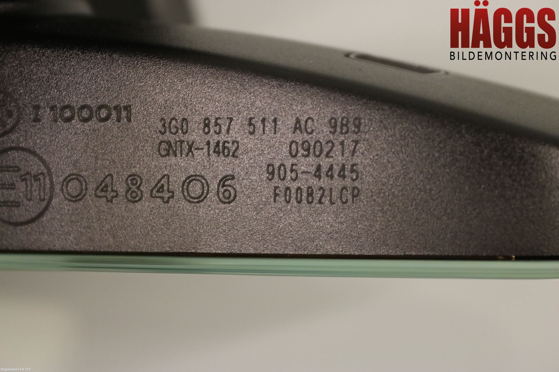 Volkswagen VW GOLF / E-GOLF VII 13-20 Spegel Invändig El