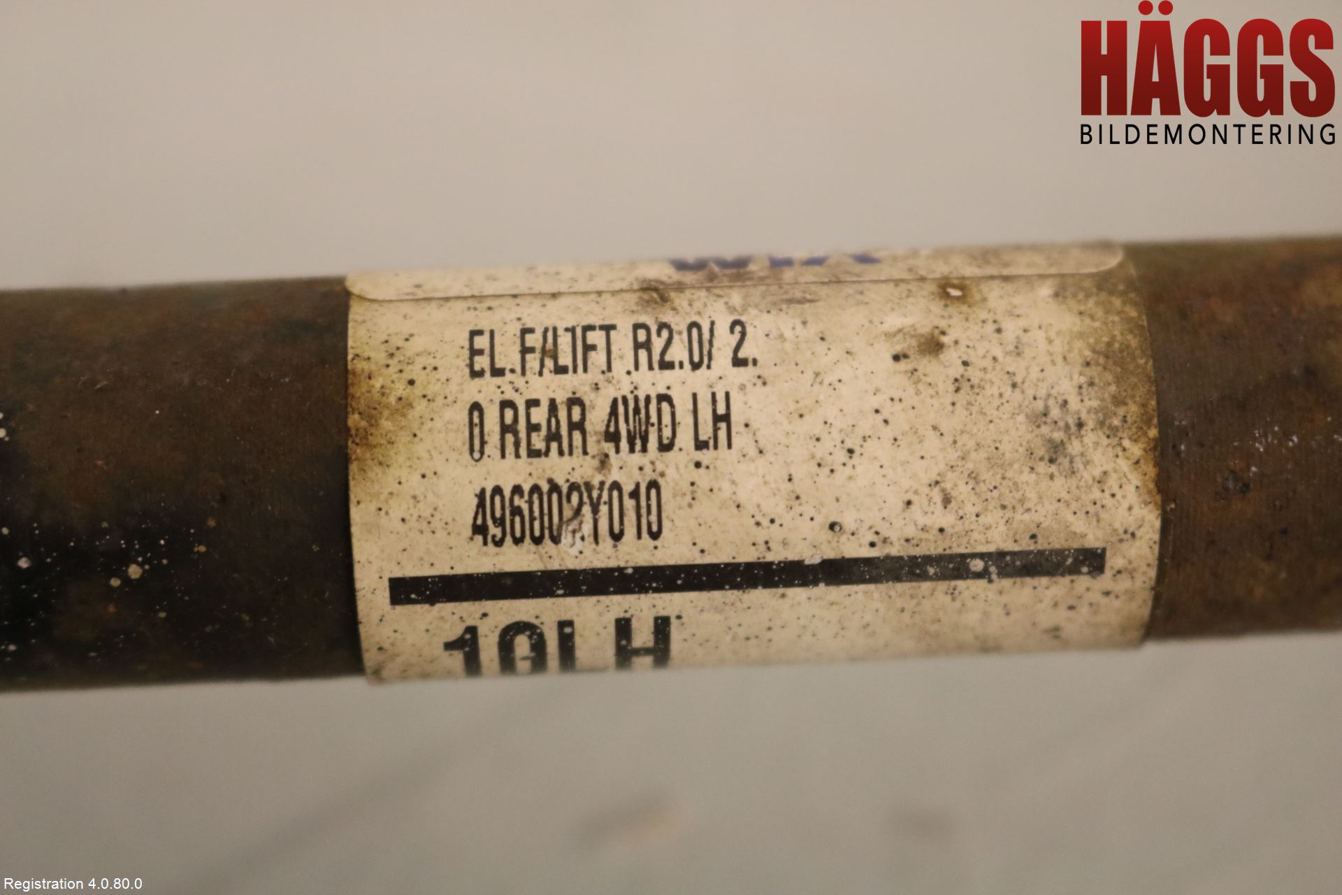 Hyundai ix35 Drivaxel Bak Vänster