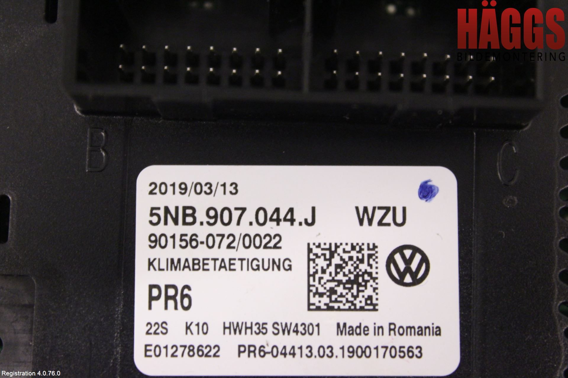 Volkswagen VW TIGUAN 16-24 Ac Styrenhet Ac Manöveren