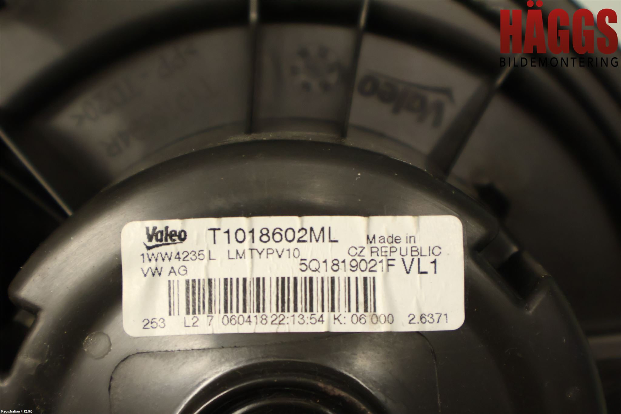 Audi A3/S3 8V 13-20 Ac Värmefläkt