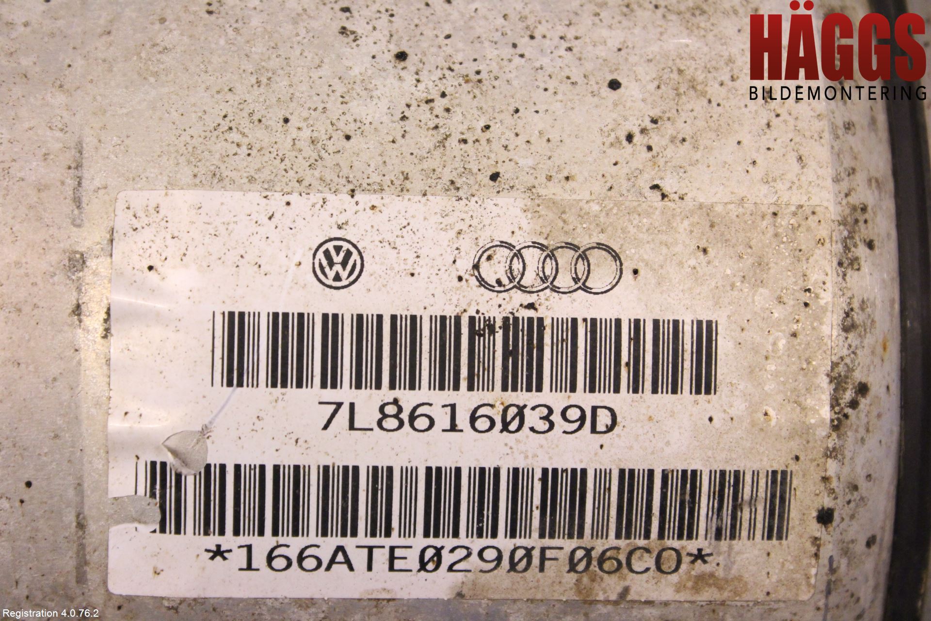 Audi Q7/SQ7 Fjäderben Fram Vänster