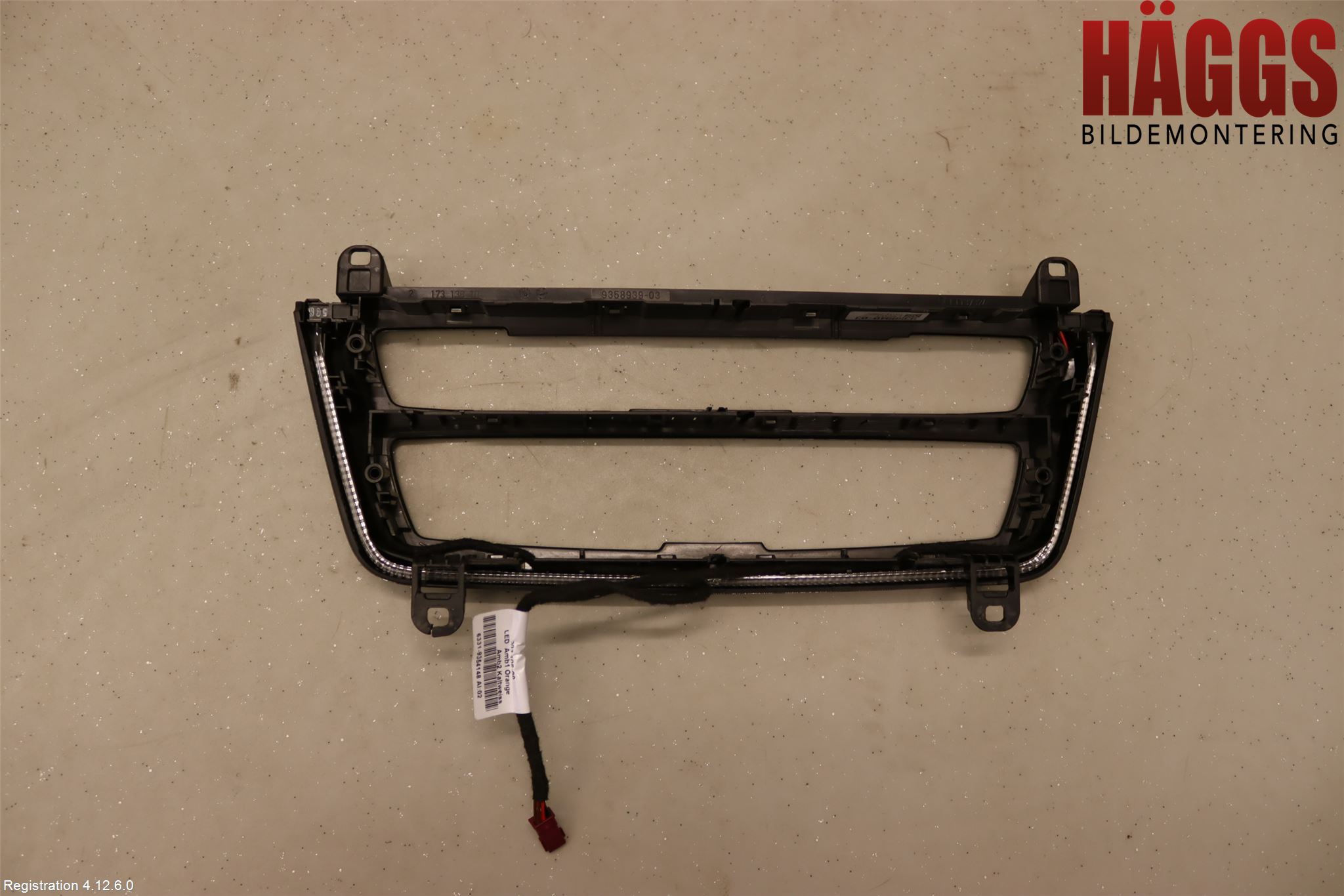 BMW 3 F30/F31/F80 12-19 Instrument-Radio Sarg