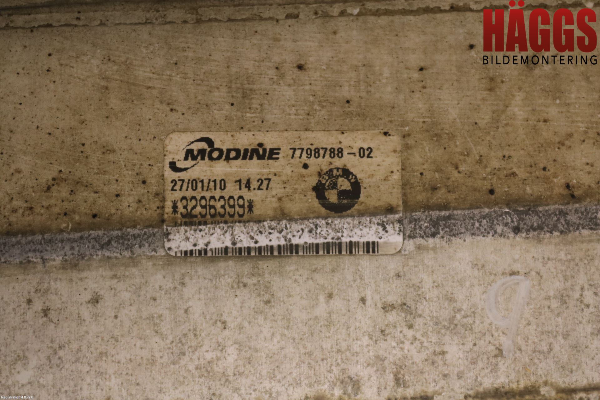 BMW 3 E90/91 SED/TOU 05-12 Laddluft-Intercooler Kyl