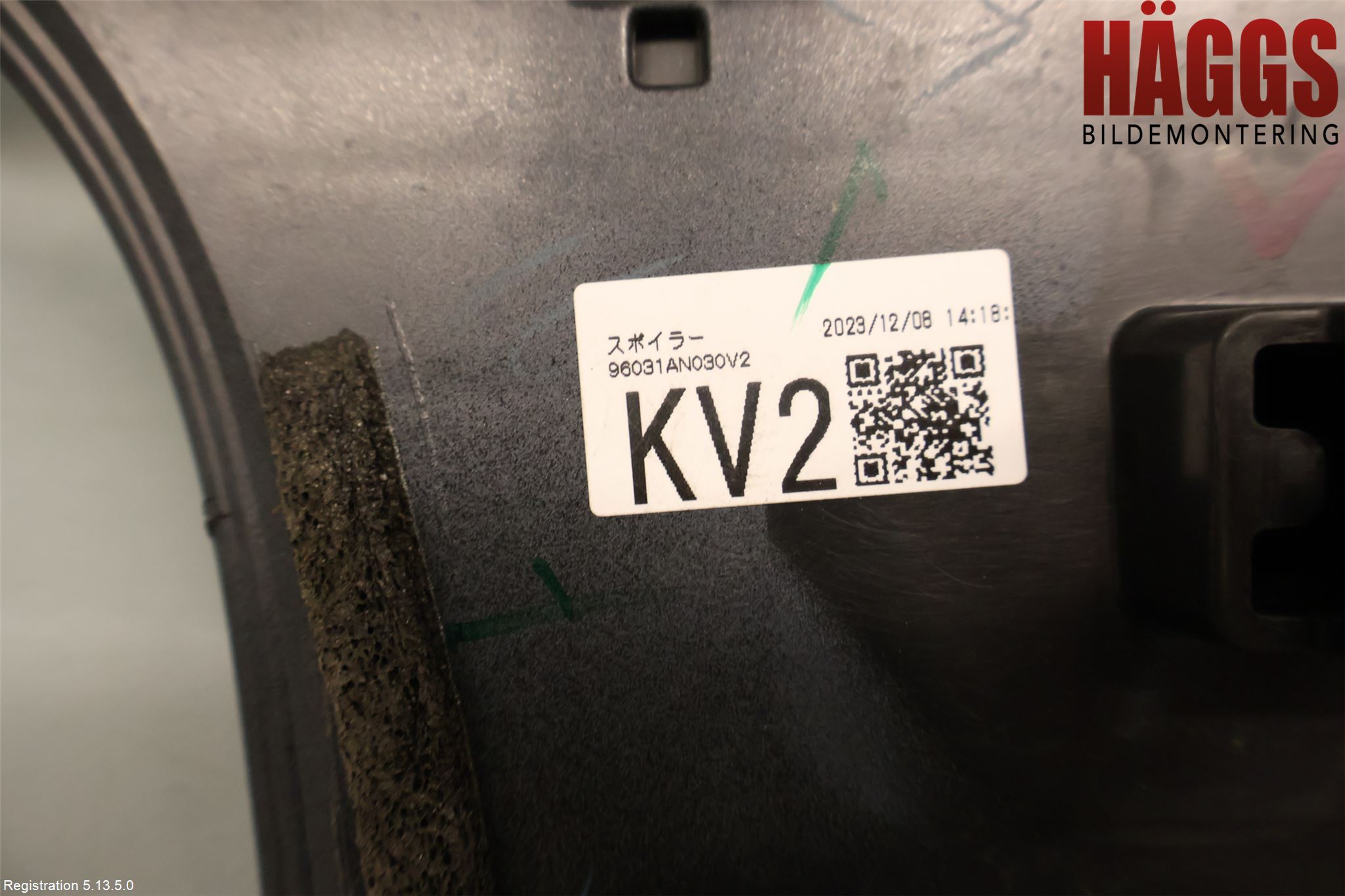 Subaru OUTBACK 21- Spoiler Baklucka