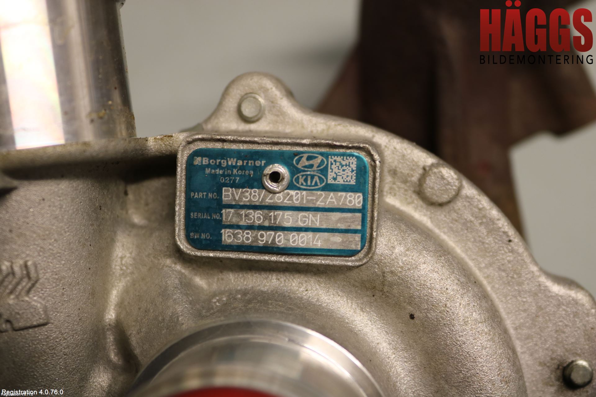 Kia CEED 12-18 Turboaggregat