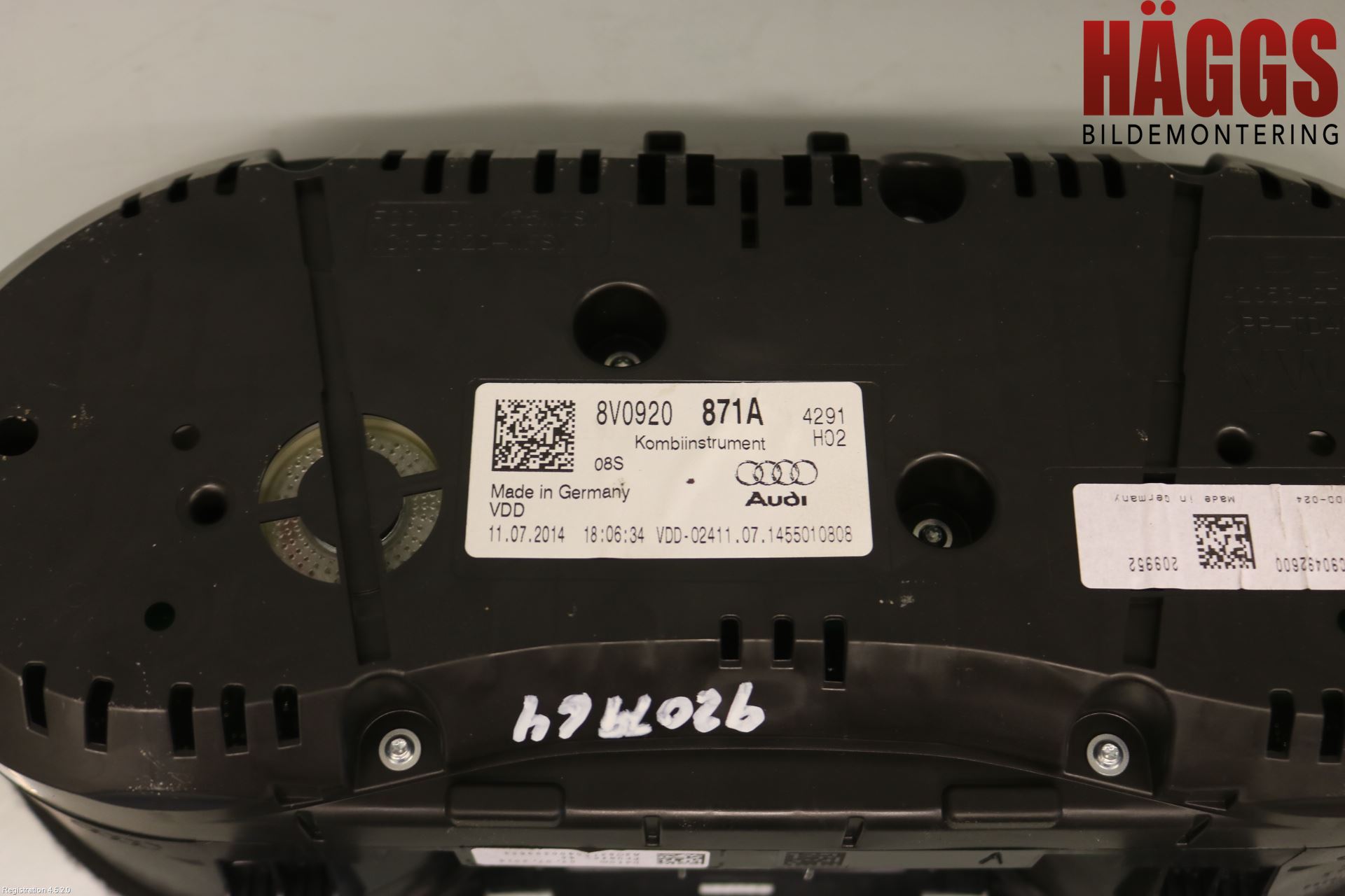 Audi A3/S3 8V 13-20 Instrument Komb
