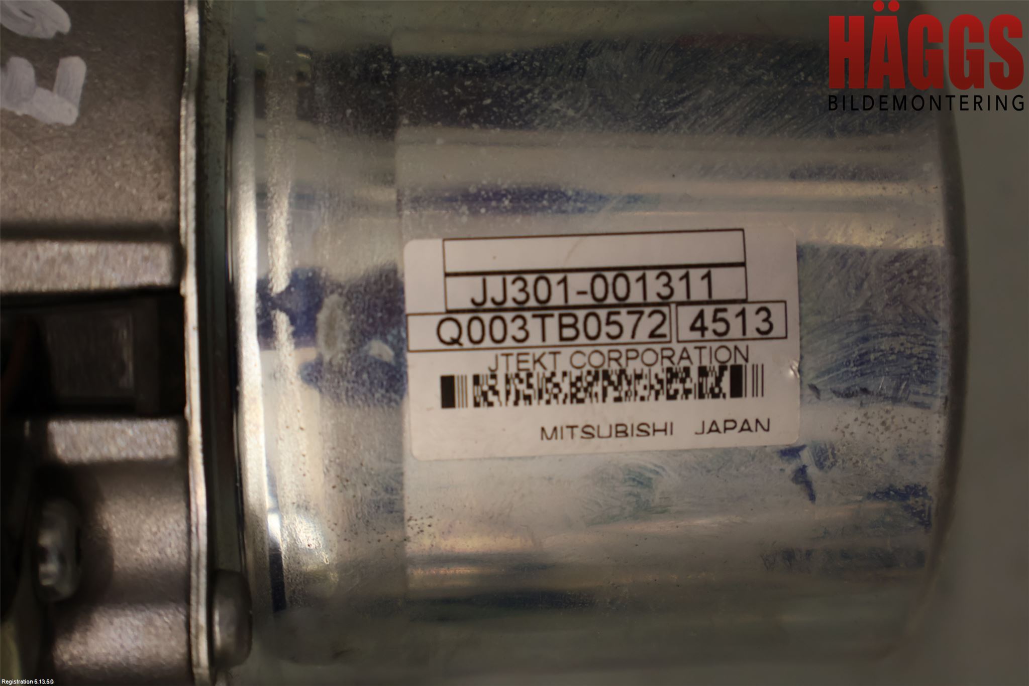 Mitsubishi OUTLANDER 13-21 Rattaxelagg Med Inb Servo