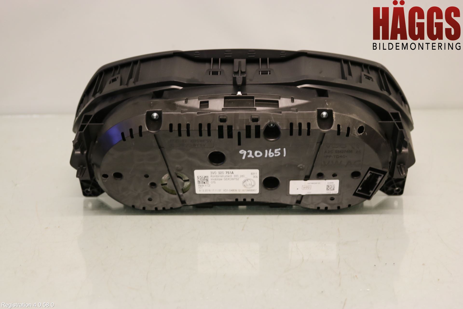 Skoda SUPERB 16-24 Instrument Komb