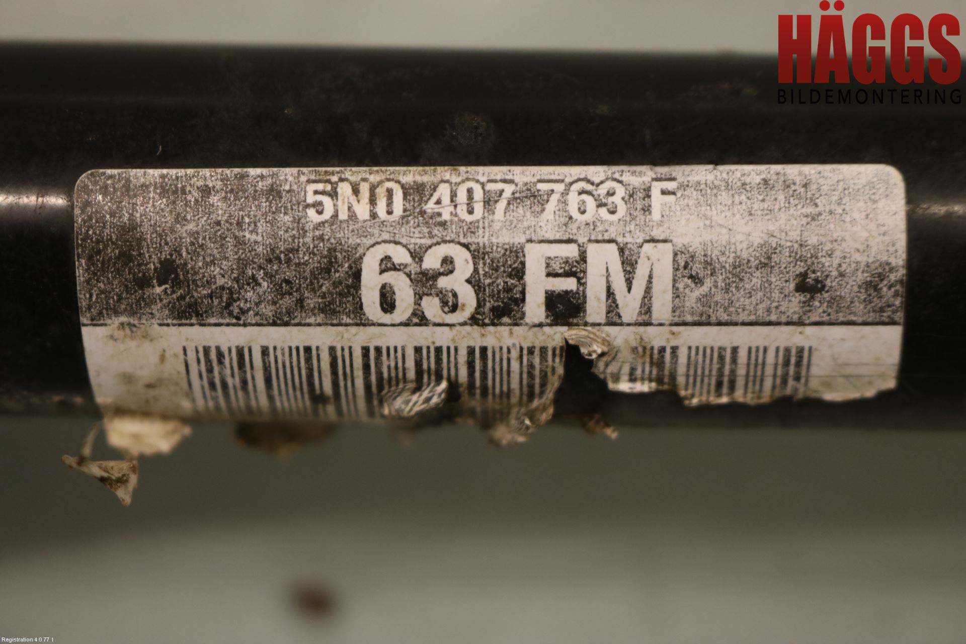 Audi Q3 8U 12-18 Drivaxel Fram Vänster