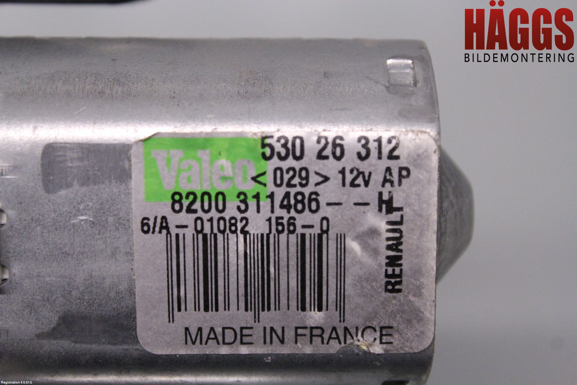 Renault CLIO III  09-12 Torkarmotor Baklucka